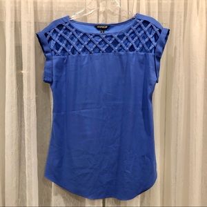 Bright Blue Dressy Express Shirt